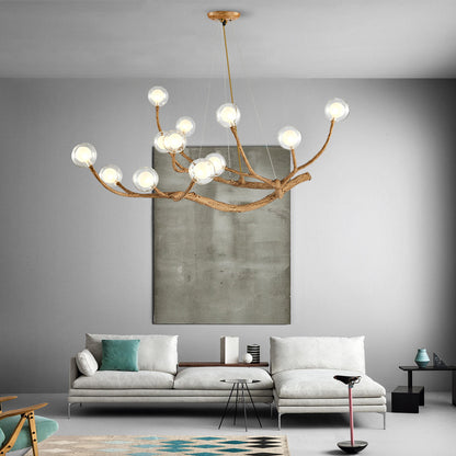 Imitation Branch Bubble Chandelier