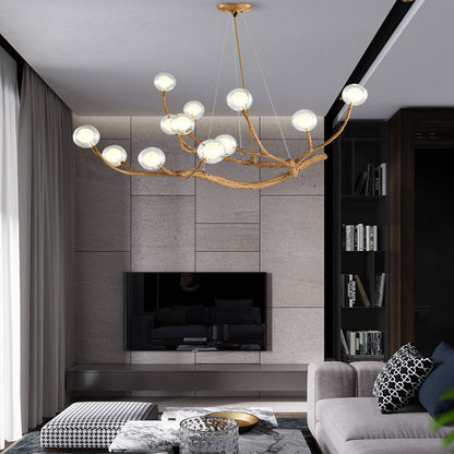 Imitation Branch Bubble Chandelier