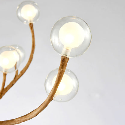 Lustre Bulle Imitation Branche