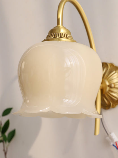 Lily of the Valley Flower Wall Lamp