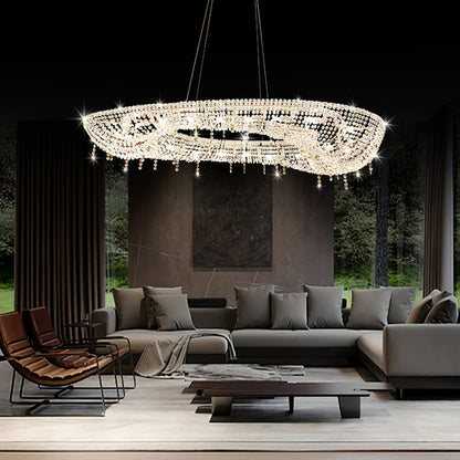 Looop Crystal Chandelier