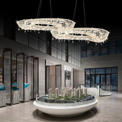 Looop Crystal Chandelier