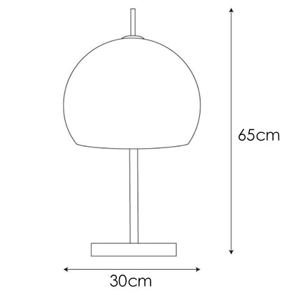 Pilz-Tischlampe