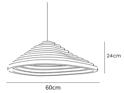 Lampe acoustique de champ de riz