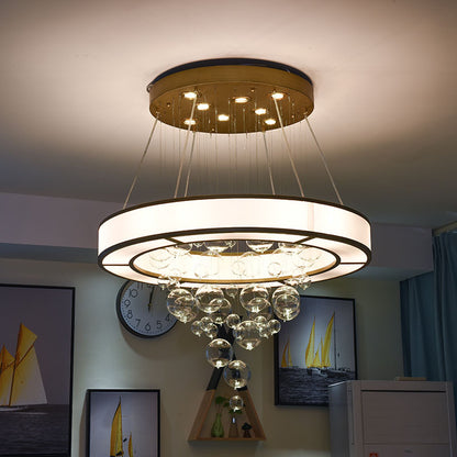 Ring Glass Chandelier