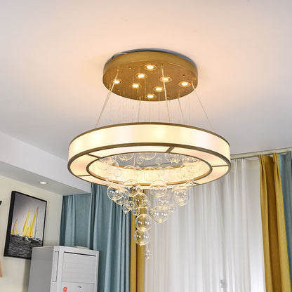 Ring Glass Chandelier