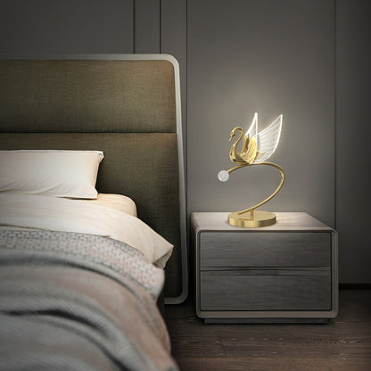 Swan Table Lamp