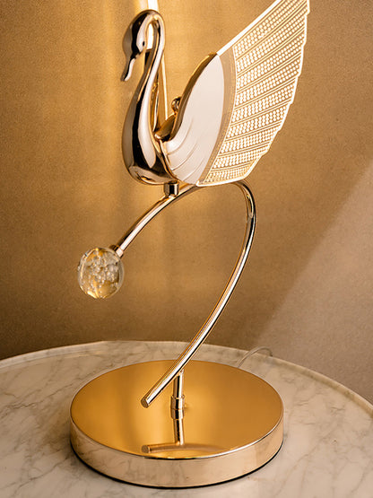 Schwan Tischlampe