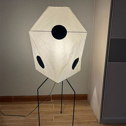 Rice Paper UF3-Q Floor Lamp