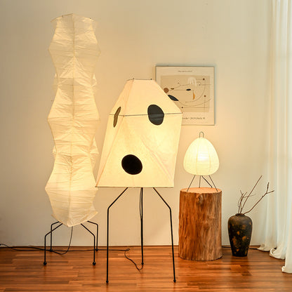 Rice Paper UF3-Q Floor Lamp