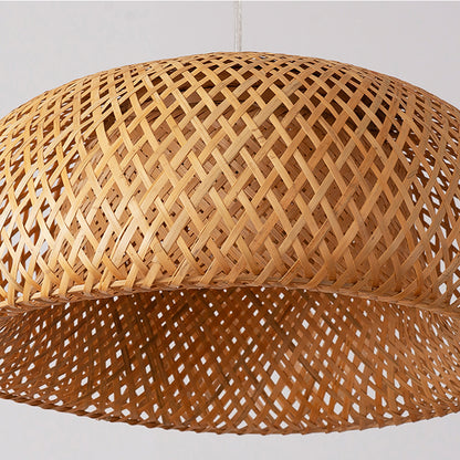 Bamboo Lantern Chandelier