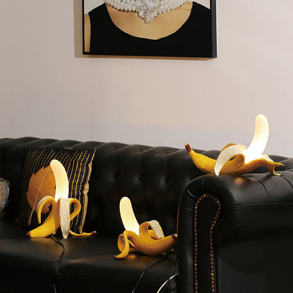 Lampe de table banane