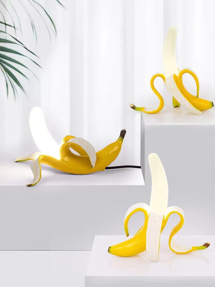 Lampe de table banane