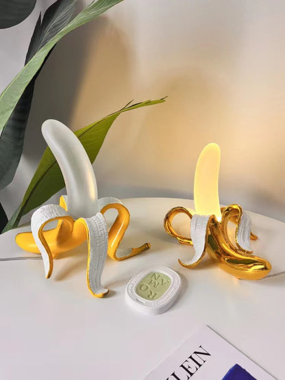 Lampe de table banane