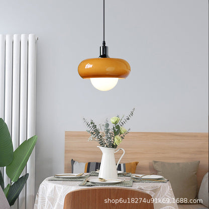 Lampadario con crostata di uova Bauhaus