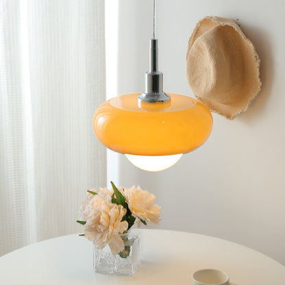 Lampadario con crostata di uova Bauhaus