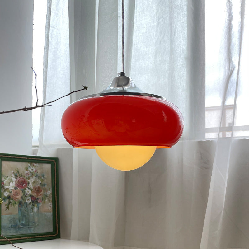 Lampadario con crostata di uova Bauhaus