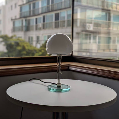 Lampe de table demi-cercle Bauhaus Samlle