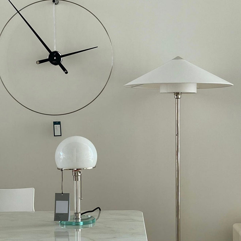 Bauhaus Samlle Semicircle Table Lamp