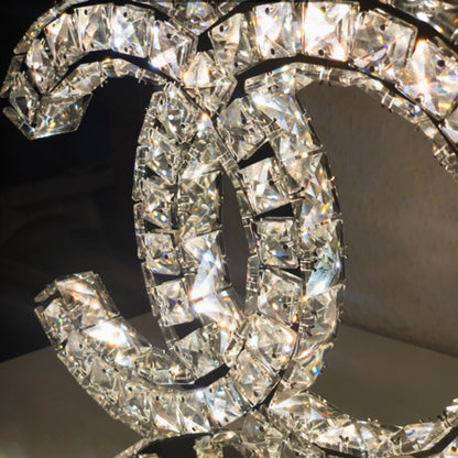 CC  Crystal Table Lamp