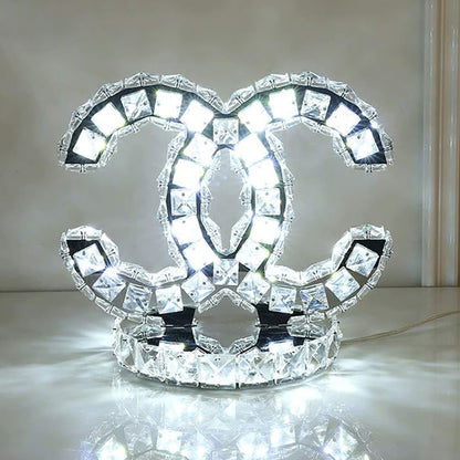 CC  Crystal Table Lamp