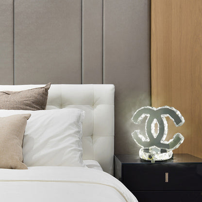 CC  Crystal Table Lamp