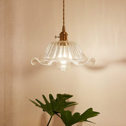 Clear Glass Pendant Light