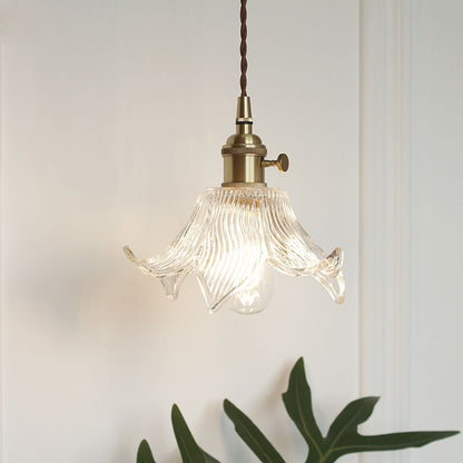 Clear Glass Pendant Light