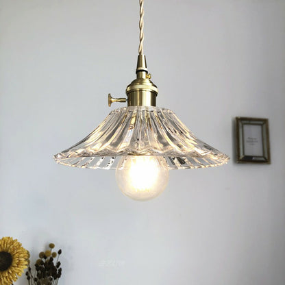 Clear Glass Pendant Light