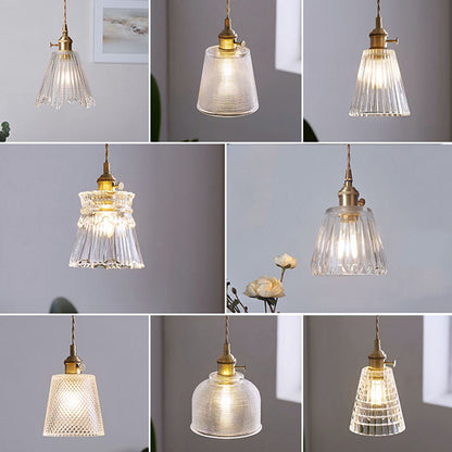 Clear Glass Pendant Light