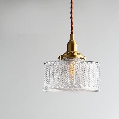 Clear Glass Pendant Light