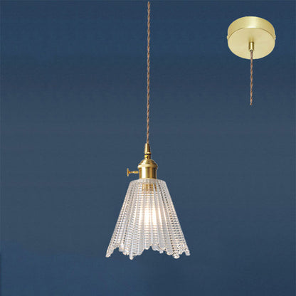 Clear Glass Pendant Light