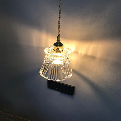 Clear Glass Pendant Light