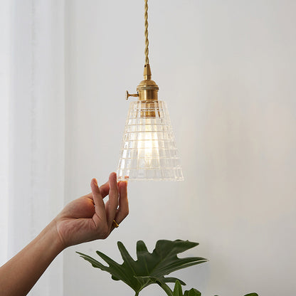 Clear Glass Pendant Light