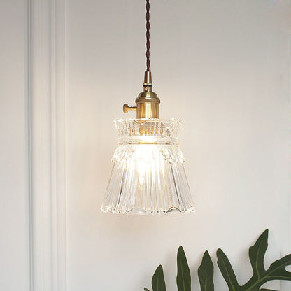 Clear Glass Pendant Light