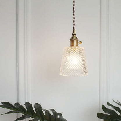 Clear Glass Pendant Light