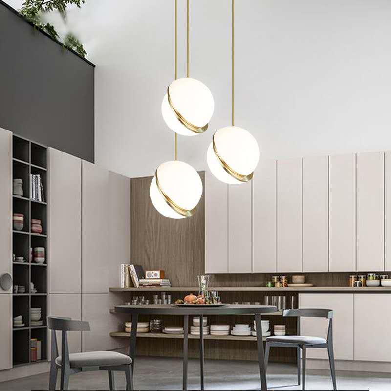 Crescent Pendant Lamp