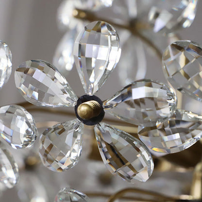 Crystal Flower Chandelier