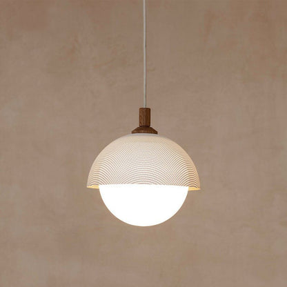 Dome Pendant Perforated Pendant Light