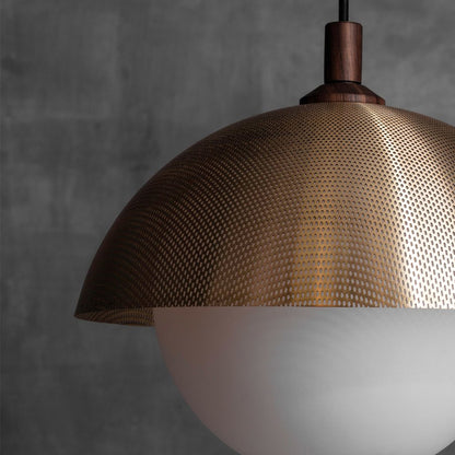 Dome Pendant Perforated Pendelleuchte - alt