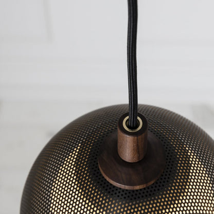 Dome Pendant Perforated Pendant Light