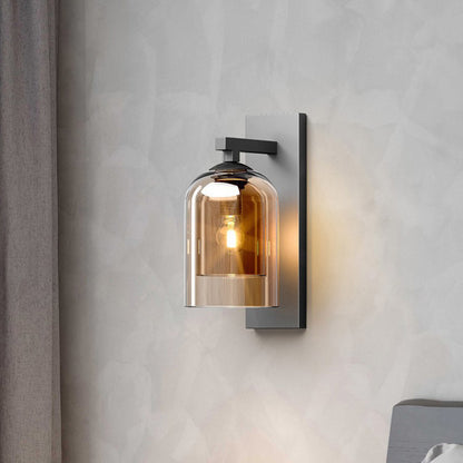 Double-covered Glass Wall Lamp