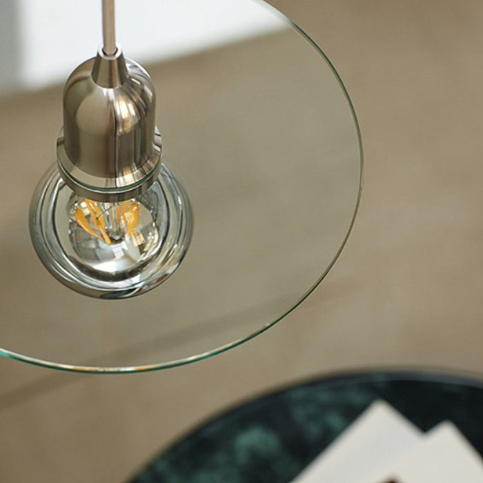 Flat Glass Pendant Lamp