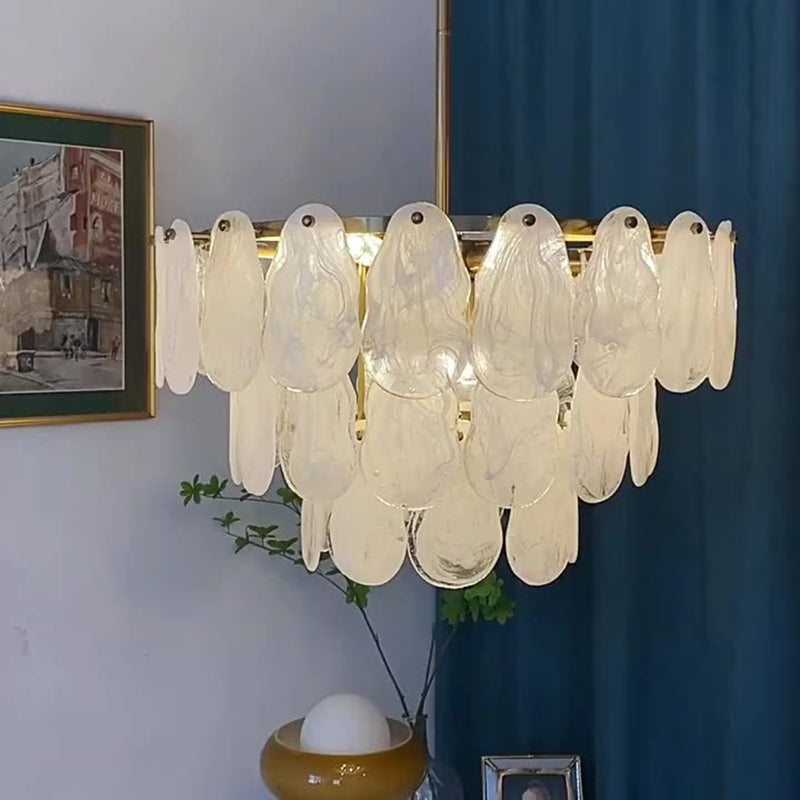 Gold Multi-Tier Lantern Pendant Lamp