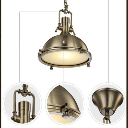 Industrial  Metal Pendant Light