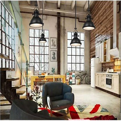 Industrial  Metal Pendant Light