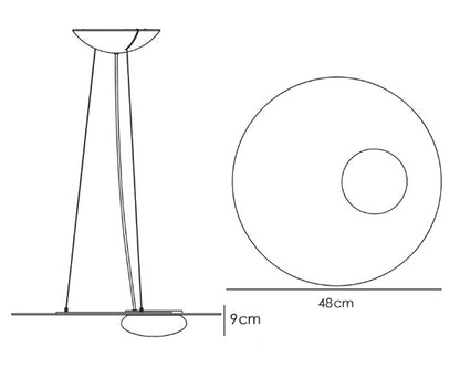 Lampada a sospensione Kwic