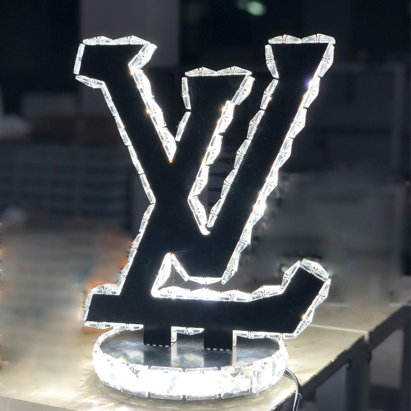 LV Crystal Table Lamp – lomance