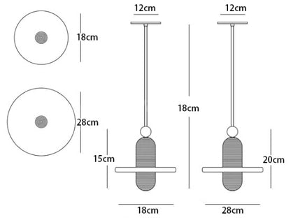 Median Pendant Light