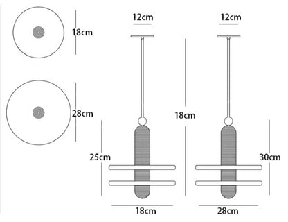 Median Pendant Light